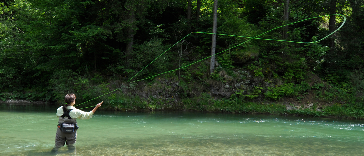 Einsteigerkurs Fliegenfischen lernen Anfaengerkurs Sauerland NRW