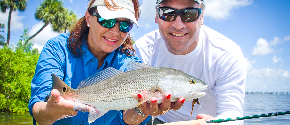 Mirjana Pavlic und Kristen Mustad mit Redfish Nautilus NVG