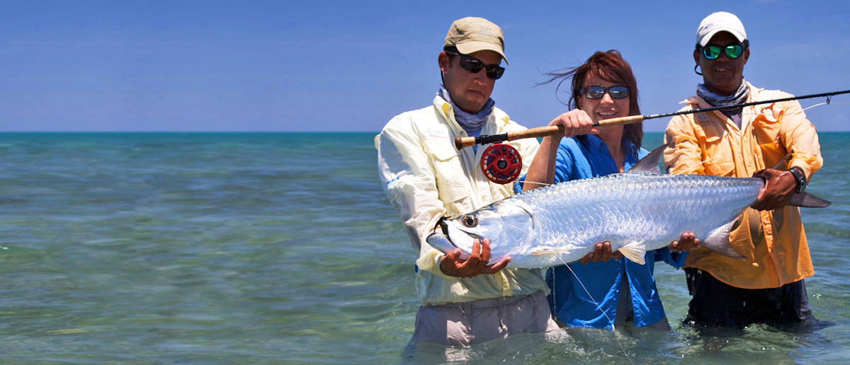 Mirjana Pavlic mit Tarpon Nautilus NVG