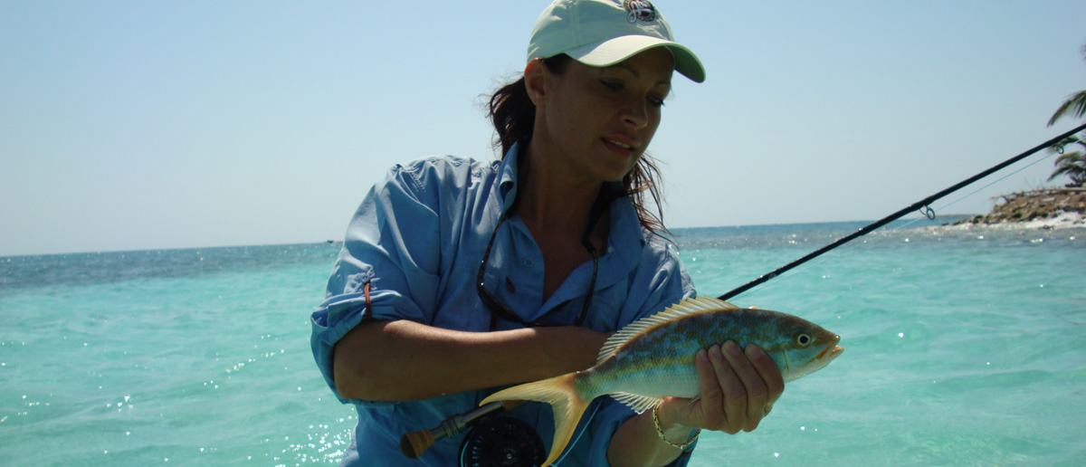 Mirjana Pavlic Fliegenfischen im Salzwasser mit Scientifc Anglers SharkWave Fliegenschnur