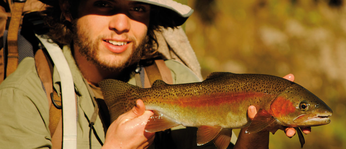 Auf wilde und besonders scheue Fische - Fluorocarbon- und Nylon Vorfächer und Vorfachmaterial von Scientific Anglers bei Flyfishing Europe ist hier nahezu unschlagbar.