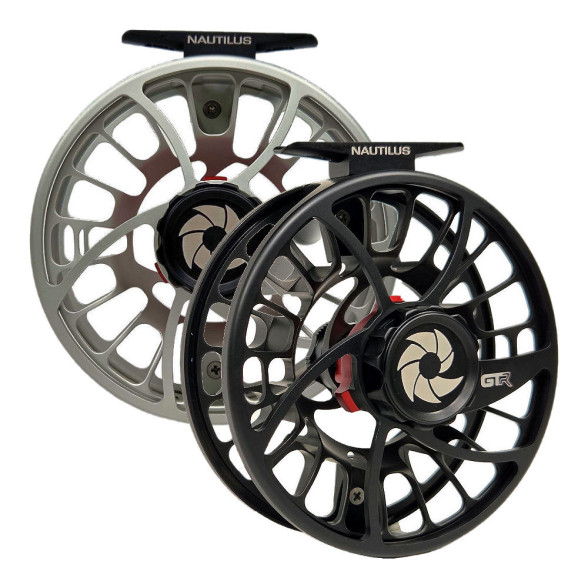 Nautilus GTR Fliegenrolle Bremsenseite Farben