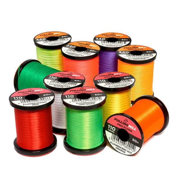 Fulling Mill Pro Floss fluoreszierendes Flossmaterial