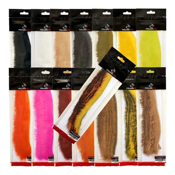 Rabbit Zonker Cross Cut Zonker-Stripes 3 mm - Fulling Fulling