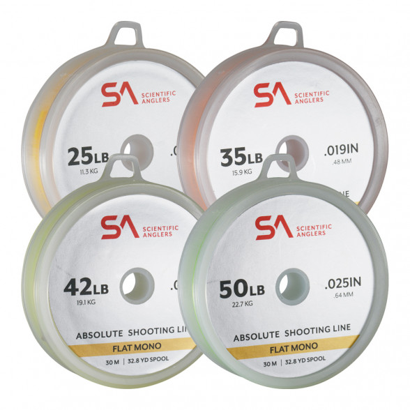 Absolute Shooting Line Flat Mono Schussschnur Scientific Anglers