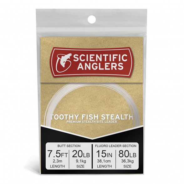 Scientific Anglers Toothy Fish Stealth Leader Vorfach