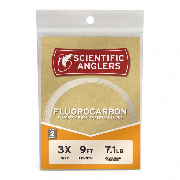 Scientific Anglers Fluorocarbon Leader Vorfach 2er Pack