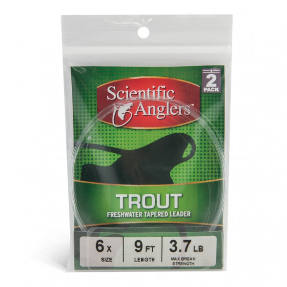 Scientific Anglers Trout Leader 2er Set Vorfaecher