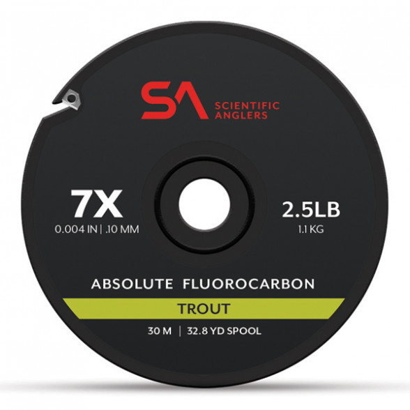 Absolute Fluorocarbon Trout Tippet Vorfachmaterial Scientific Anglers