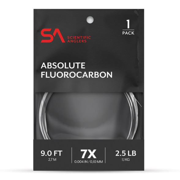 Absolute Fluorocarbon Leader Vorfach 12 Fuss Scientific Anglers