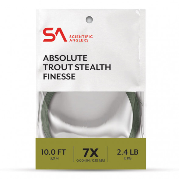 Absolute Trout Stealth Finesse Leader Vorfach Scientific Anglers