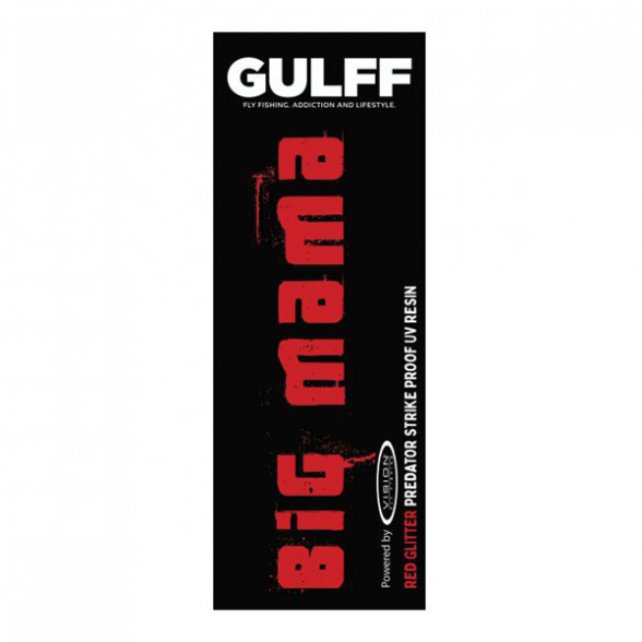 Gulff Big Mama UV Resin Harz roter glitter