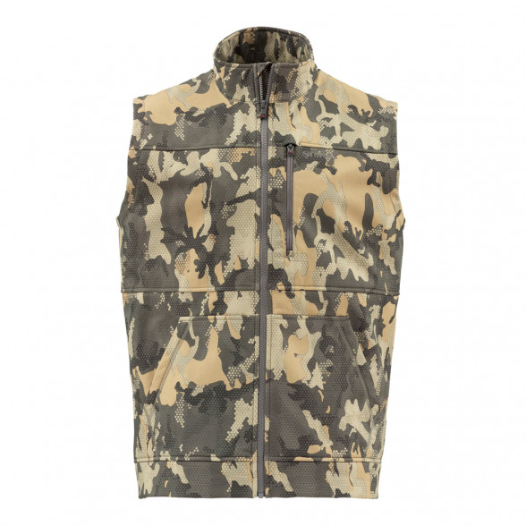 Simms Rogue Weste hex flo camo timber