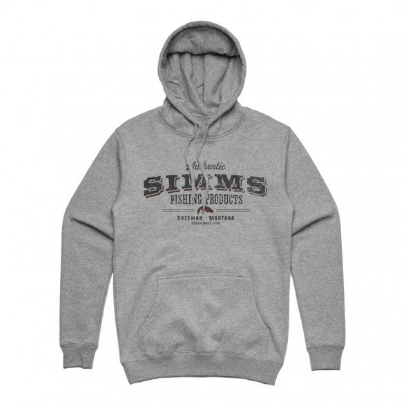 Simms Working Class Hoody Kapuzenpullover grey heather