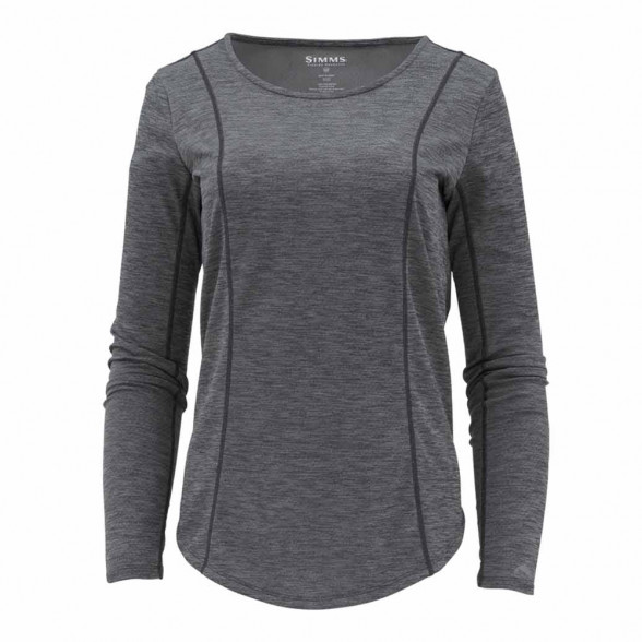 Simms Womens Lightweight Core Top Hemd schwarz