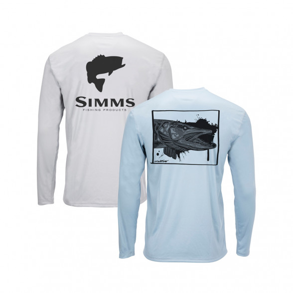 Simms Solar Tech Tee Lake Collection