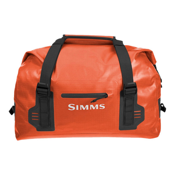 Dry Creek Duffel S 60L wasserdicht Simms orange