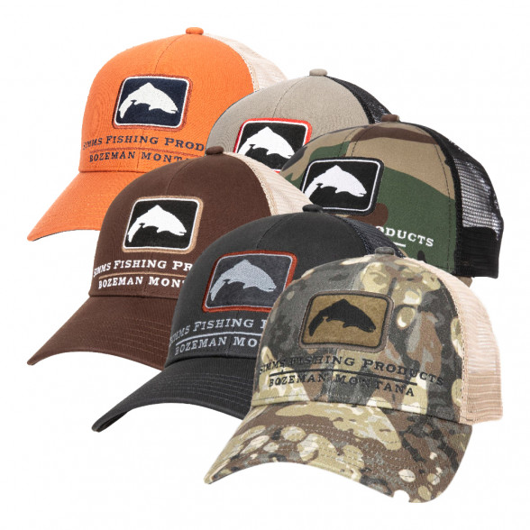 Simms Trout Icon Trucker Kappe