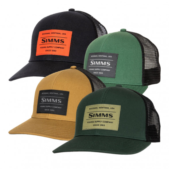 Simms Kappe Original Patch Trucker Cap