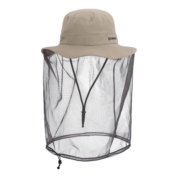 Simms Bugstopper Net Sombrero Insektenschutz Hut stone