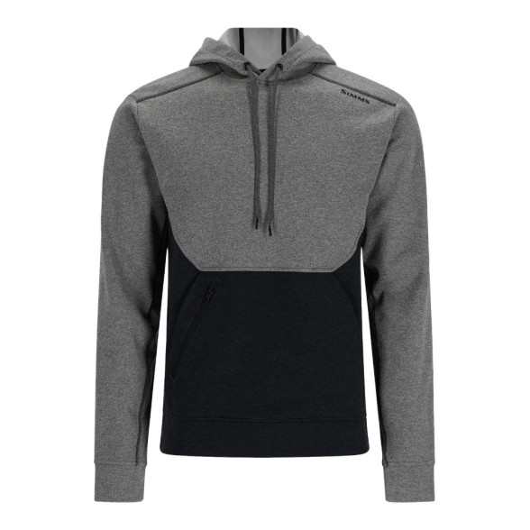 Simms CX Hoody Kapuzenpullover steel heather-black heather