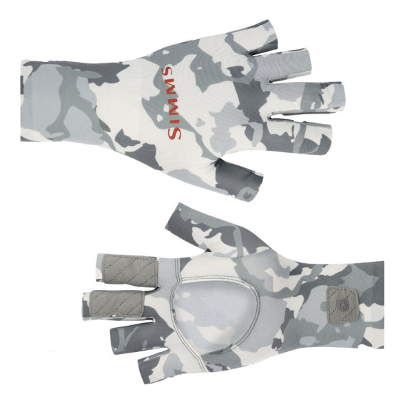 Simms SolarFlex SunGlove Sonnenschutz Handschuhe regiment camo cinder