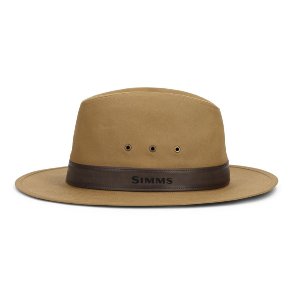 Simms Classic Guide Hat Hut driftwood Seitenansicht
