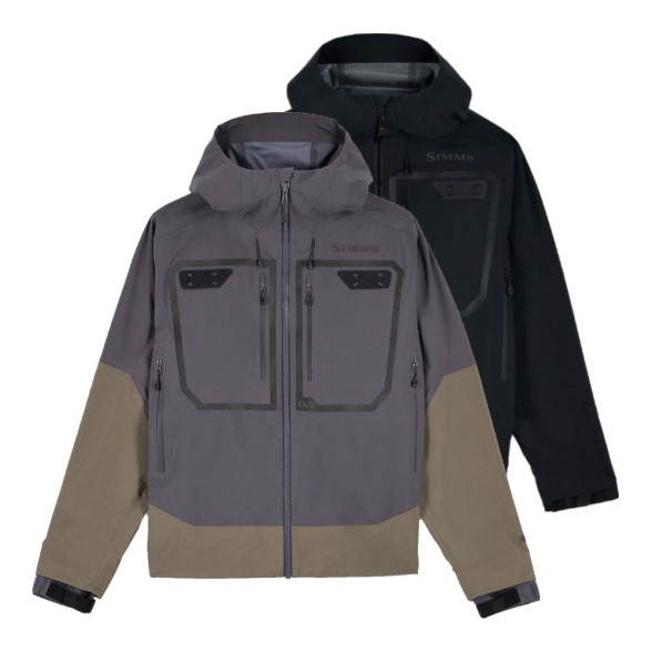 SIMMS G3 Guide Watjacke 2026 Frontansicht wasserdicht GORE-TEX Fliegenfischen