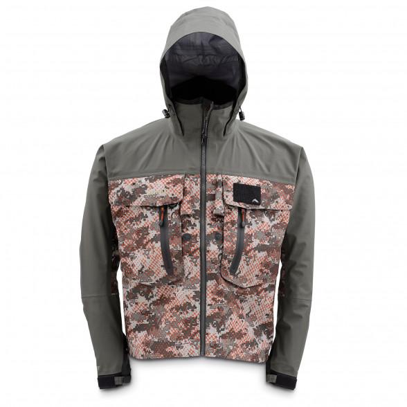 Simms Gore-Tex® Guide Jacke catch camo organge