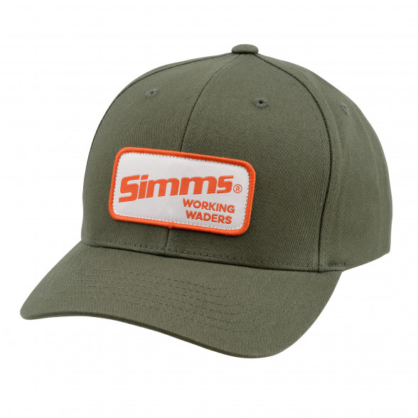 Simms Classic Baseball Cap Loden zum Fliegenfischen