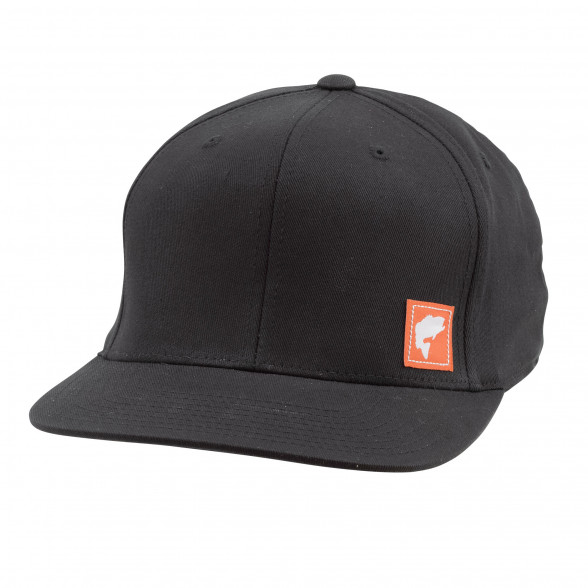 Simms FlexFit Twill Snapback Cap Black