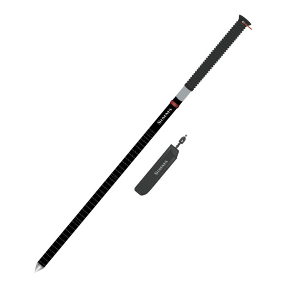 Simms Wading Staff Watstock ausgeklappr