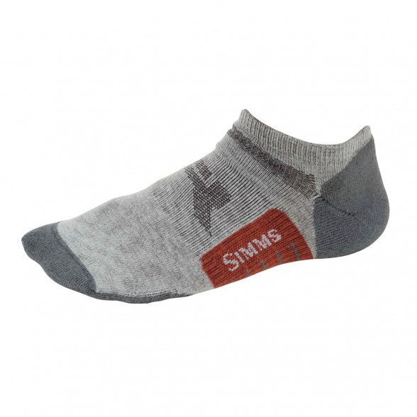 Simms Guide Lightweight No-Show Socken boulder