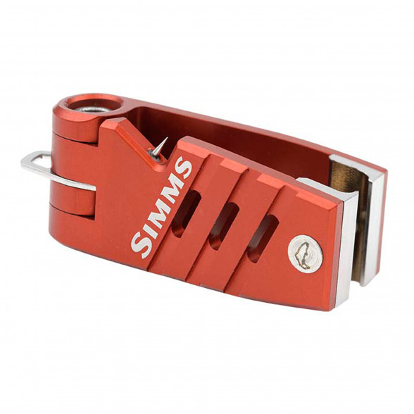 Simms Guide Nipper Schnurclip Simms Orange