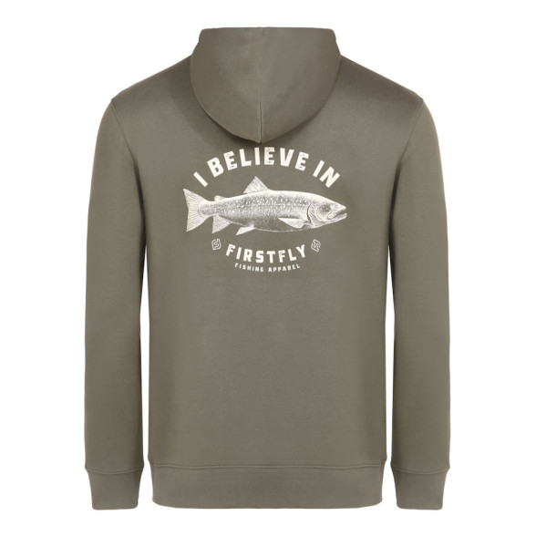 Firstfly Believe In Icon Hoody khaki Rueckseite