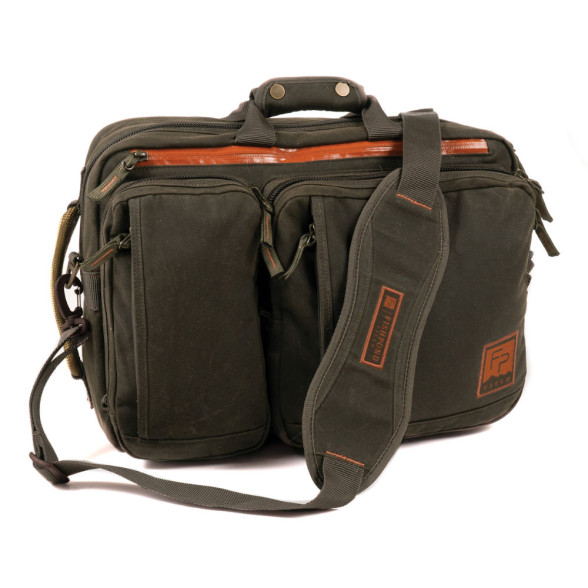 Fishpond Boulder Briefcase peat moss Aktentasche