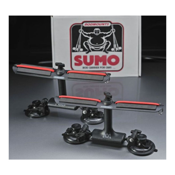 Rodmounts SUMO Suction Mount Rod Carrier Saugnapf-Autorutenhalter