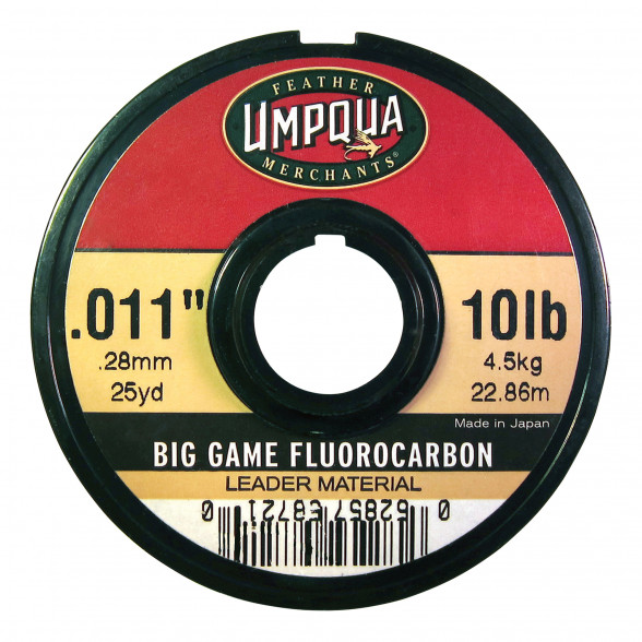 Umpqua Big Game Fluorocarbon Vorfachmaterial 25 yds zum Fliegenfischen bei Flyfishing Europe