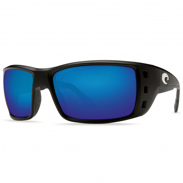 Costa Permit schwarz blue mirror Polbrille