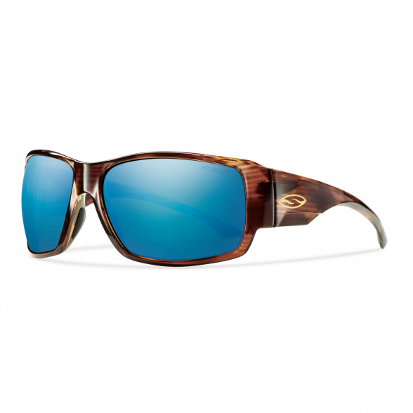 Smith Optics Dockside ChromaPop Polarisationsbrille Havanna/polar blue mirror