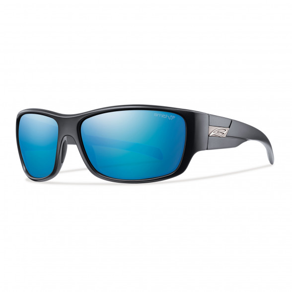 Smith Optics Frontman ChromaPop matte Black/polar blue mirror Polarisationsbrille