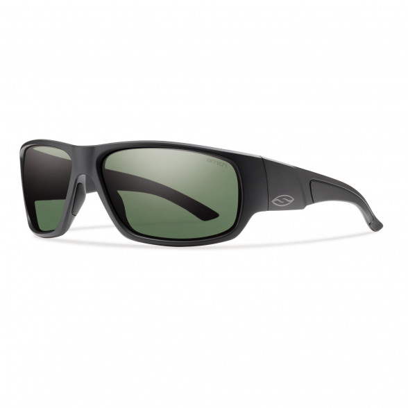 Smith Optics Discord Carbonic matte Black/polar Gray green Polarisationsbrille