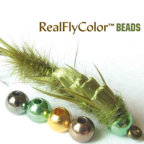 RealFly Color Beads Goldköpfe reduziert Sonderangebote zum Fliegenfischen bei Flyfishing Europe