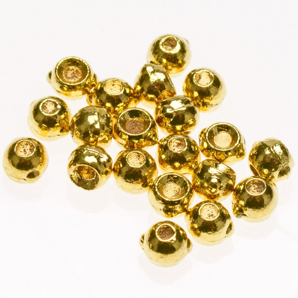 Tungsten Perlen Realistic gold zum Fliegenbinden unter Fliegenbindematerial bei FFE
