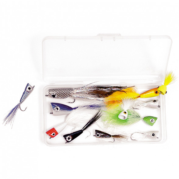 Rainys Fliegenset All-Purpose Poppers Popper-Fliegen zum Fliegenfischen bei Flyfishing Europe