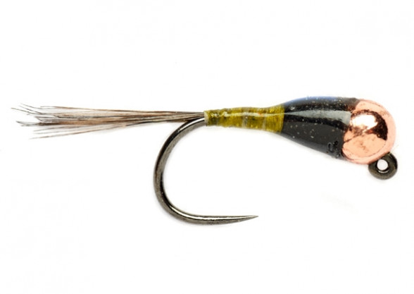 Barbless Tungsten SR Spanish Bullet olive Perdigon Jig Nymphe