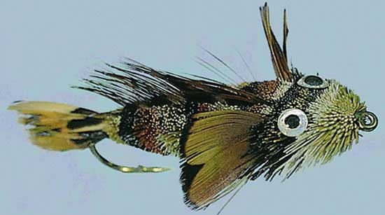 Deer Hair Mottled Sculpin Size 2 zum Fliegenfischen bei Flyfishing Europe
