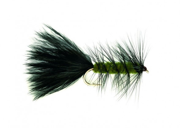 Woolly Bugger Olive Weighted Streamer