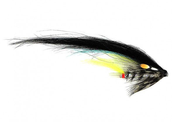 Silver Grey Tubenfliege Lachsfliege Tube Fly Fulling Mill