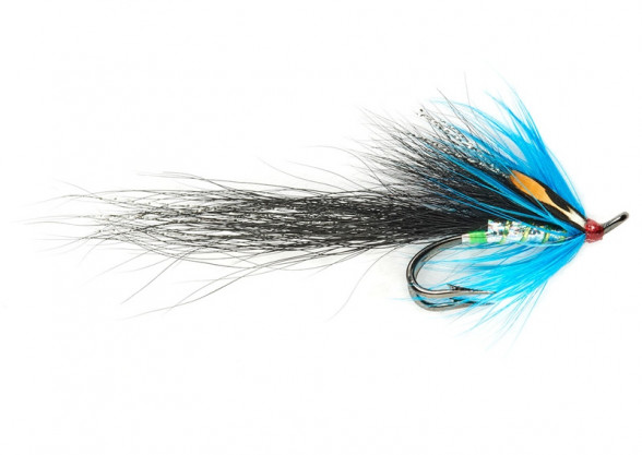 Gledswood Stoats Tail Blue Salmon Fly Lachsfliege
